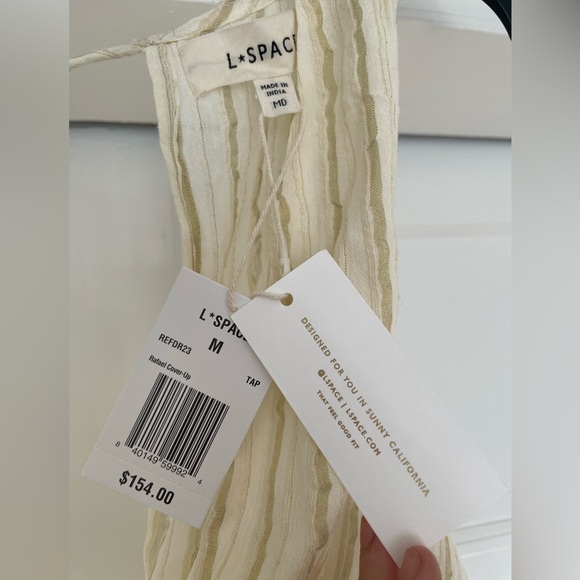 NWT Rafael Cover Up Dress in Tapioca from
L*SPACE in M - Picture 9 of 9